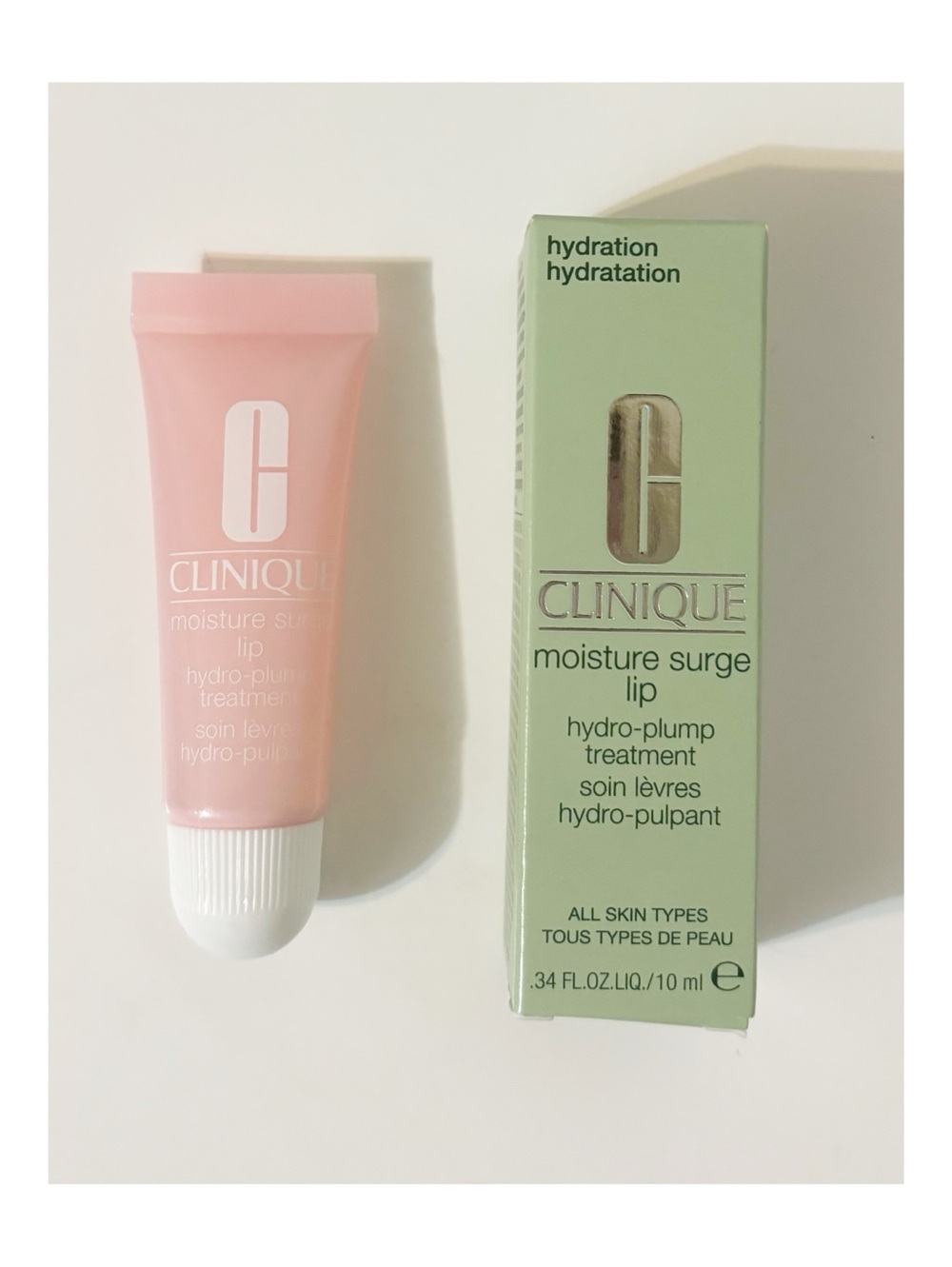 Clinique Moisture Surge Lip Hydro-plump Treatment - 0.34 oz /10 ml - NIB